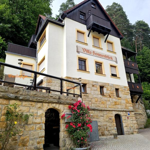 Villa Sonnenblick, 予約 アパートメント Kurort Rathen Saxon Switzerland