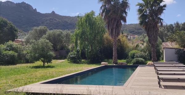 Villa Callochiusa avec piscine 15mn Bonifacio, 予約  Figari South Corsica