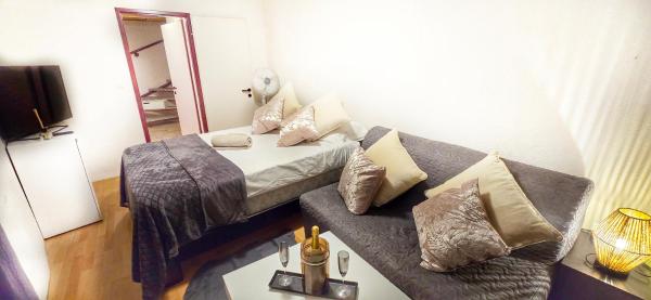 Au 26BIS 2 Appartements MONTREUX 1 Apartment niveau 0 et un autre appartement duplex niveau 1 et 2 15 minutes à pieds du centre de Montreux Lac Léman idéal pour balades en ville Montagne festivals Casino plages ski Fredy Mercury Marché de Noël, 予約 アパートメント モントルー Lavaux
