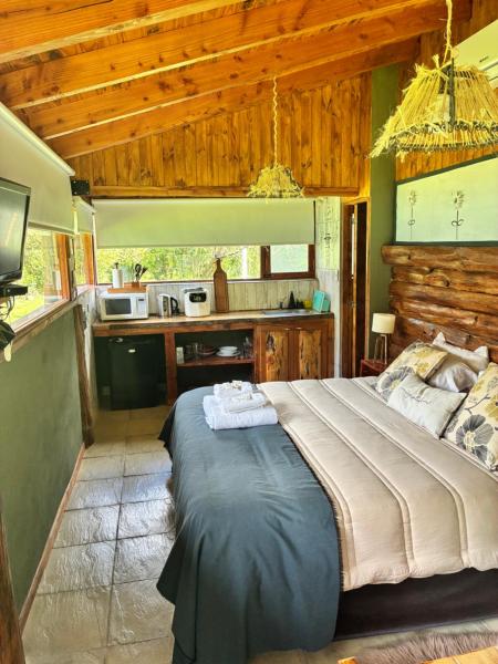 Cabañas monoambiente La Generosa LP, 予約  Lago Puelo Chubut