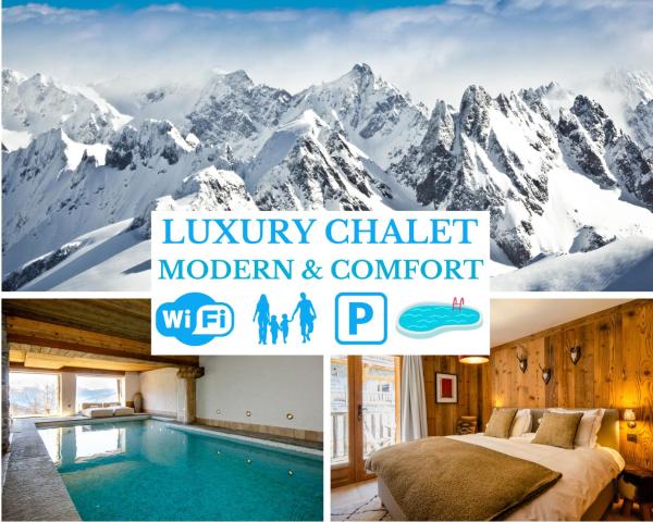 NEW Luxury Chalet Sapins - PRIVATE POOL- Mountains VIEW - Family & Comfort - SPECIAL LAUNCH OFFER, 予約 シャレー Sainte-Foy-Tarentaise Tarentaise Valley