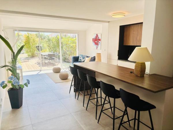 Villa T4, île de la marina, parking, 予約  Cap d'Agde Hérault